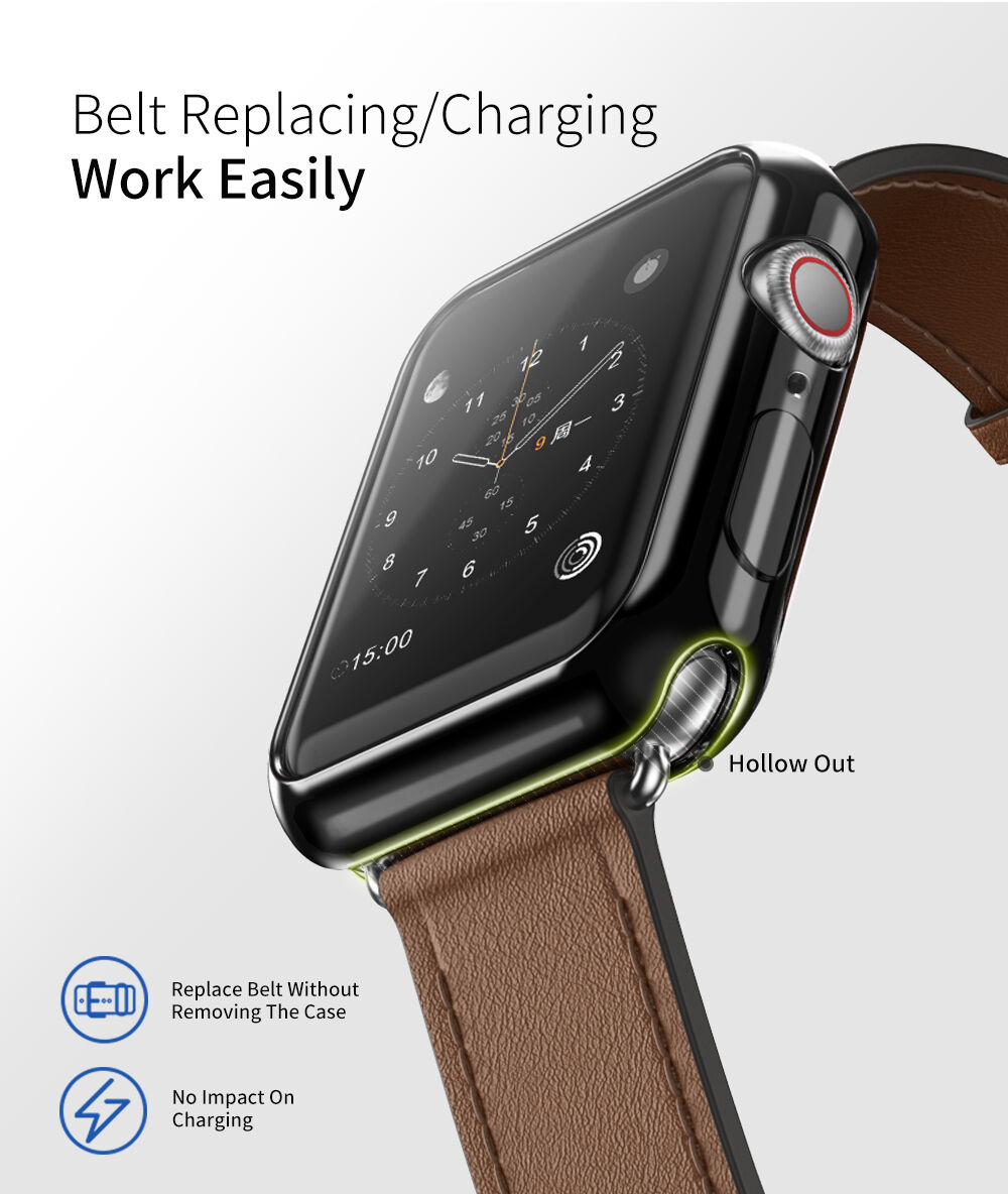 Dux Ducis beschermhoes voor Apple Watch 40mm - zwart