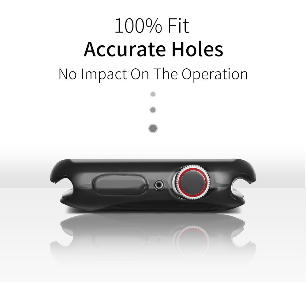Dux Ducis beschermhoes voor Apple Watch 40mm - zwart