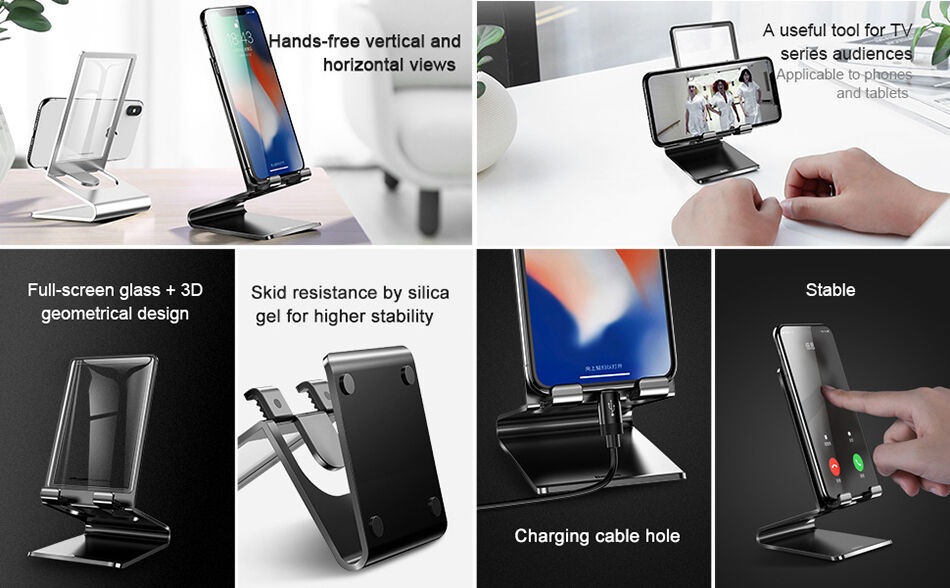 BASEUS elegante stand voor iPhone - zwart