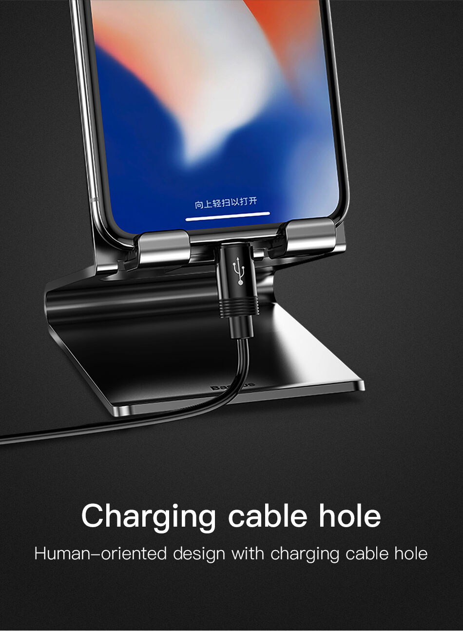 BASEUS elegante stand voor iPhone - zwart