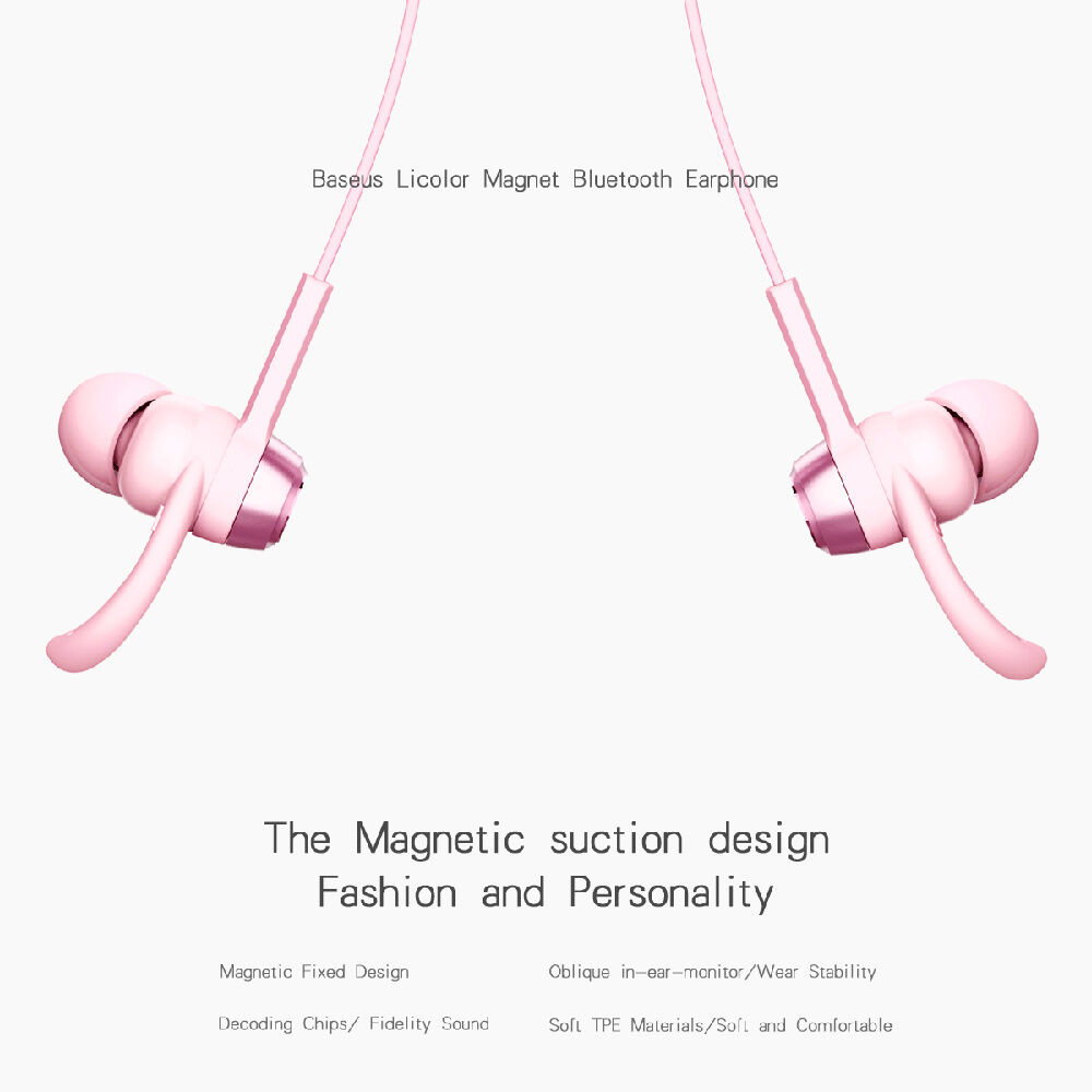 BASEUS Fashion draadloze BASEUS hoofdtelefoons voor Apple-apparaten - zwart