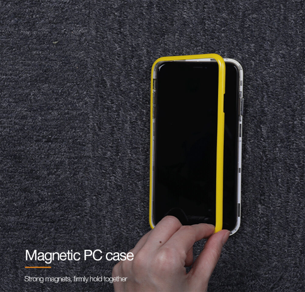 NILLKIN Ombre cover voor iPhone XS Max. - geel