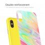 NILLKIN Ombre cover voor iPhone XS Max. - geel