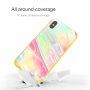NILLKIN Ombre cover voor iPhone XS Max. - geel