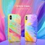 NILLKIN Ombre cover voor iPhone XS Max. - violet