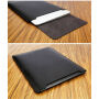 SOYAN enveloppe met kussen voor iPad tot 13" / MacBook tot 14" - zwart