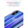 BASEUS Aurora hoes voor BASEUS Aurora voor iPhone XS - blauw
