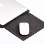 SOYAN vilten enveloppe met kussen voor iPad tot 13" / MacBook tot 14" - zwart