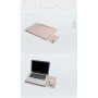 SOYAN set 5in1 voor MacBook tot 14" - zwart met vilt