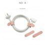 SOYAN set 5in1 voor MacBook tot 14" - roze