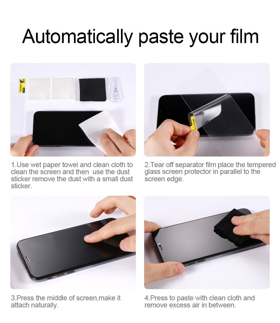 BASEUS gehard anti-bluelicht glas voor iPhone XR