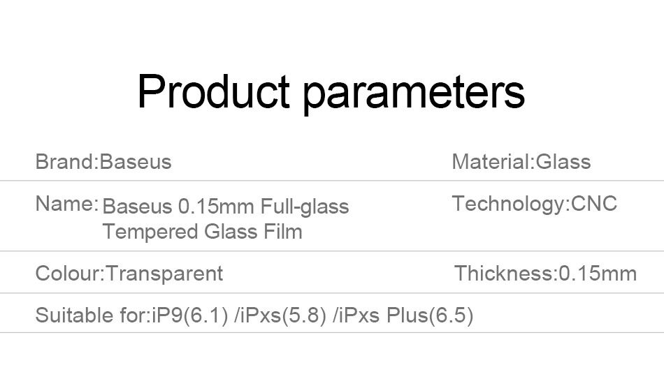 BASEUS gehard anti-bluelicht glas voor iPhone XR