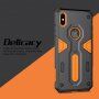 NILLKIN Verdediger II-bestendige afdekking voor iPhone XS Max. - zwart
