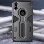 NILLKIN Verdediger II-bestendige afdekking voor iPhone XS Max. - zwart