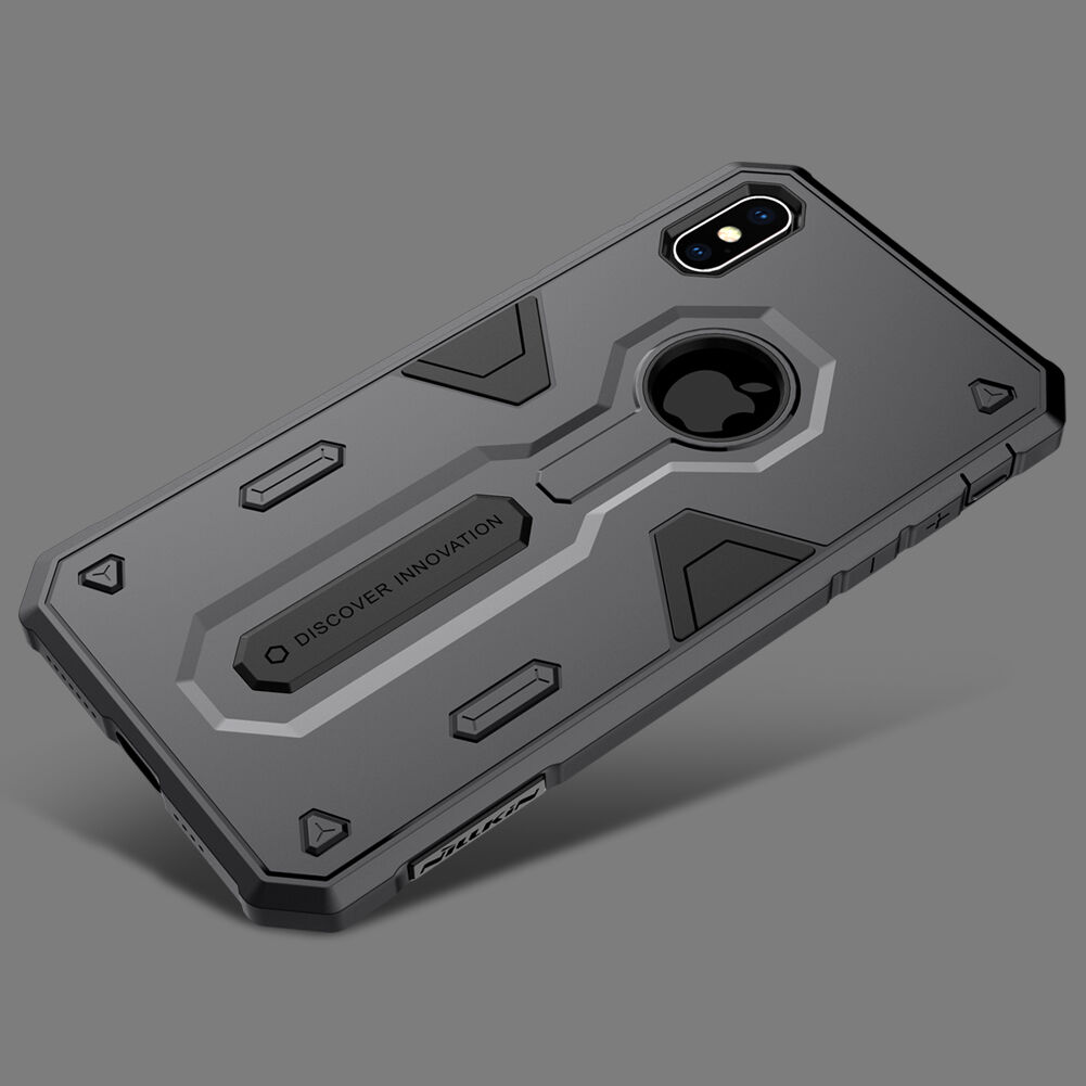 NILLKIN Verdediger II-bestendige afdekking voor iPhone XS Max. - groen