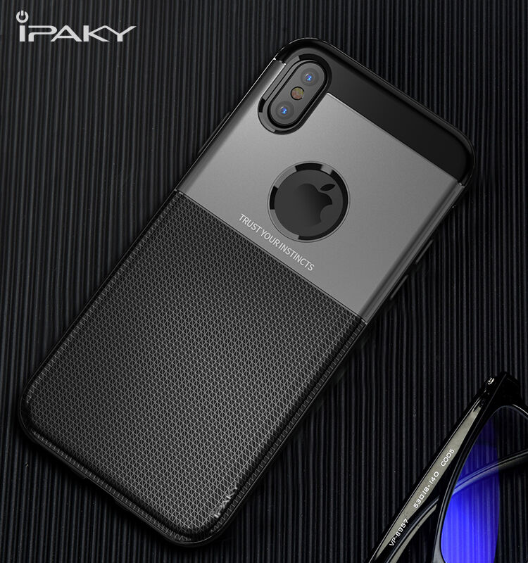 IPAKY roosterafdekking voor iPhone XS Max. - blauw