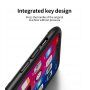 IPAKY roosterafdekking voor iPhone XS Max. - blauw