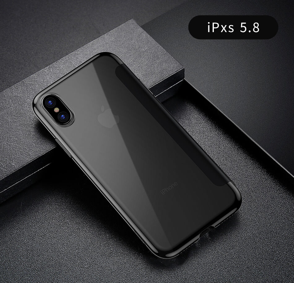 BASEUS flip case voor iPhone XS - zwart