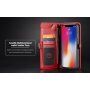CASEME 2in1 afneembare koffer voor iPhone XS Max. - rood