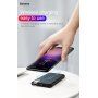 BASEUS Power Bank 10000mAh met draadloos opladen - zwart