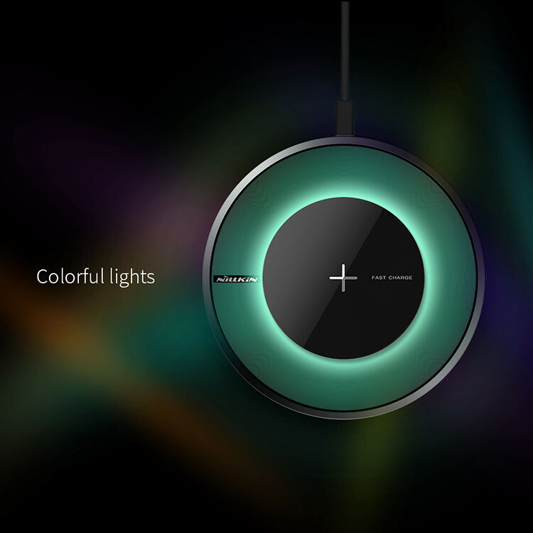 NILLKIN Magic Disc draadloze oplader voor iPhone - zwart
