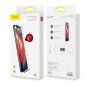 BASEUS gehard glas met afgeronde rand voor iPhone XS Max. - zwart