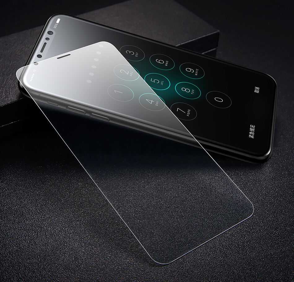 BASEUS gehard glas voor de voor- en achterzijde van de ramen voor iPhone XS Max.