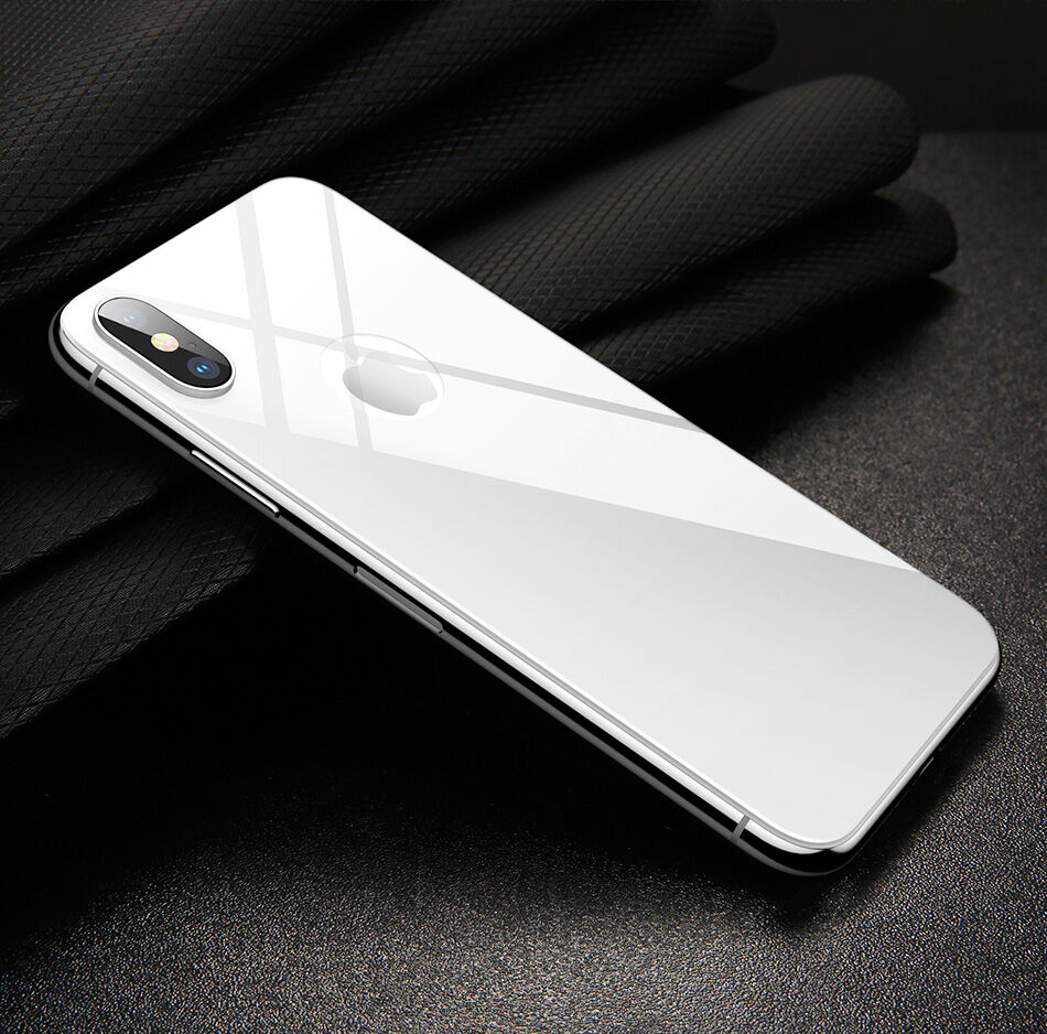 BASEUS gehard glas voor de voor- en achterzijde van de ramen voor iPhone XS Max.