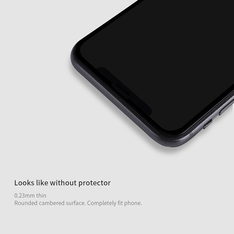 NILLKIN gehard 3D-glas voor iPhone XS Max. - zwart