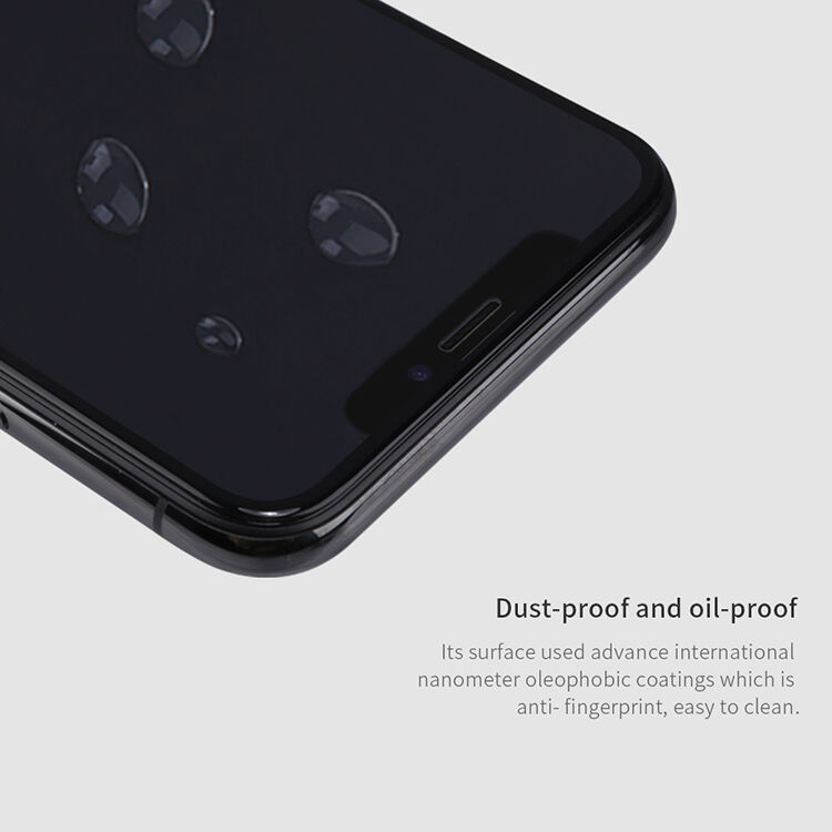 NILLKIN gehard 3D-glas voor iPhone XS Max. - zwart