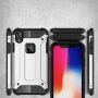 Super bestendige" Armor" hoes voor iPhone XR - donkere koffie