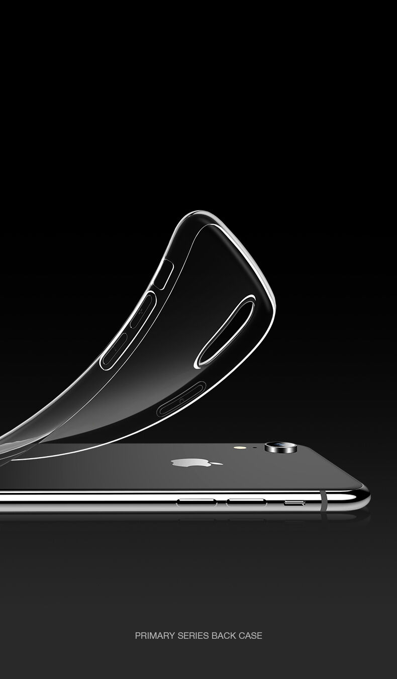 USAMS transparante hoes voor iPhone XR