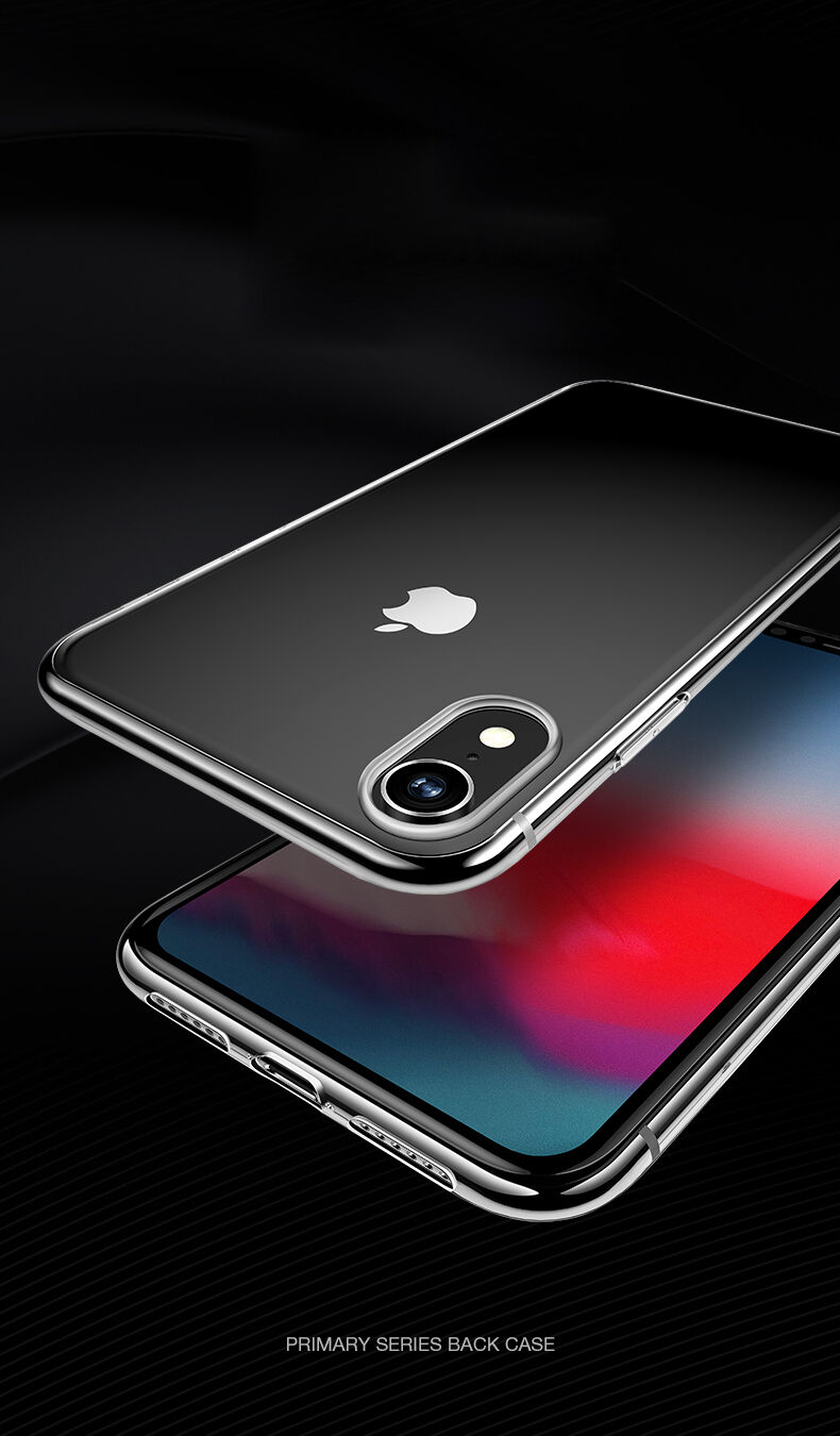 USAMS transparante hoes voor iPhone XR