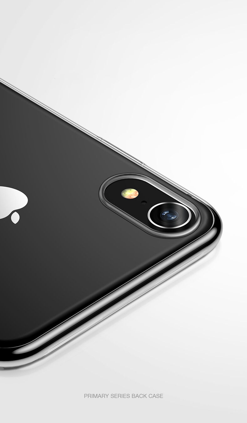 USAMS transparante hoes voor iPhone XR