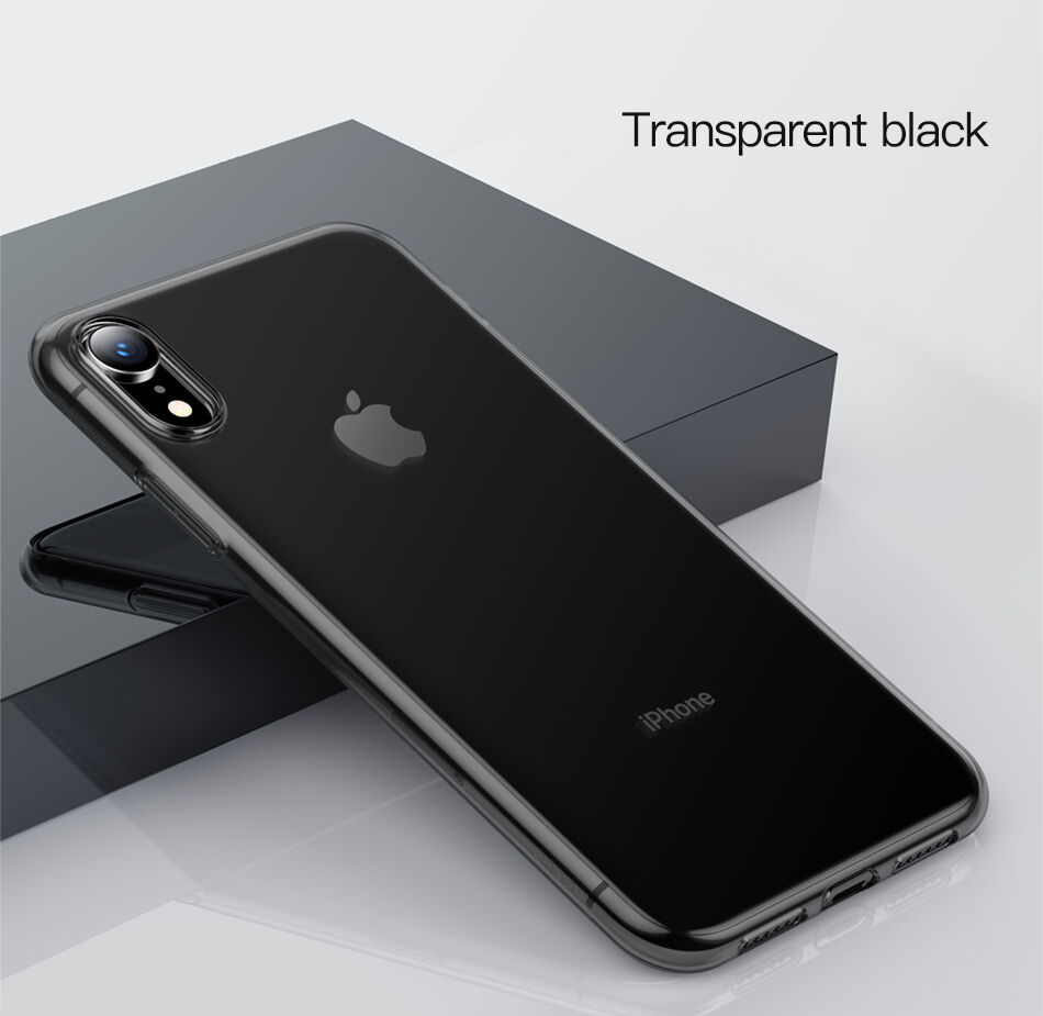 BASEUS Eenvoudigheidsafdekking voor iPhone XR - goud