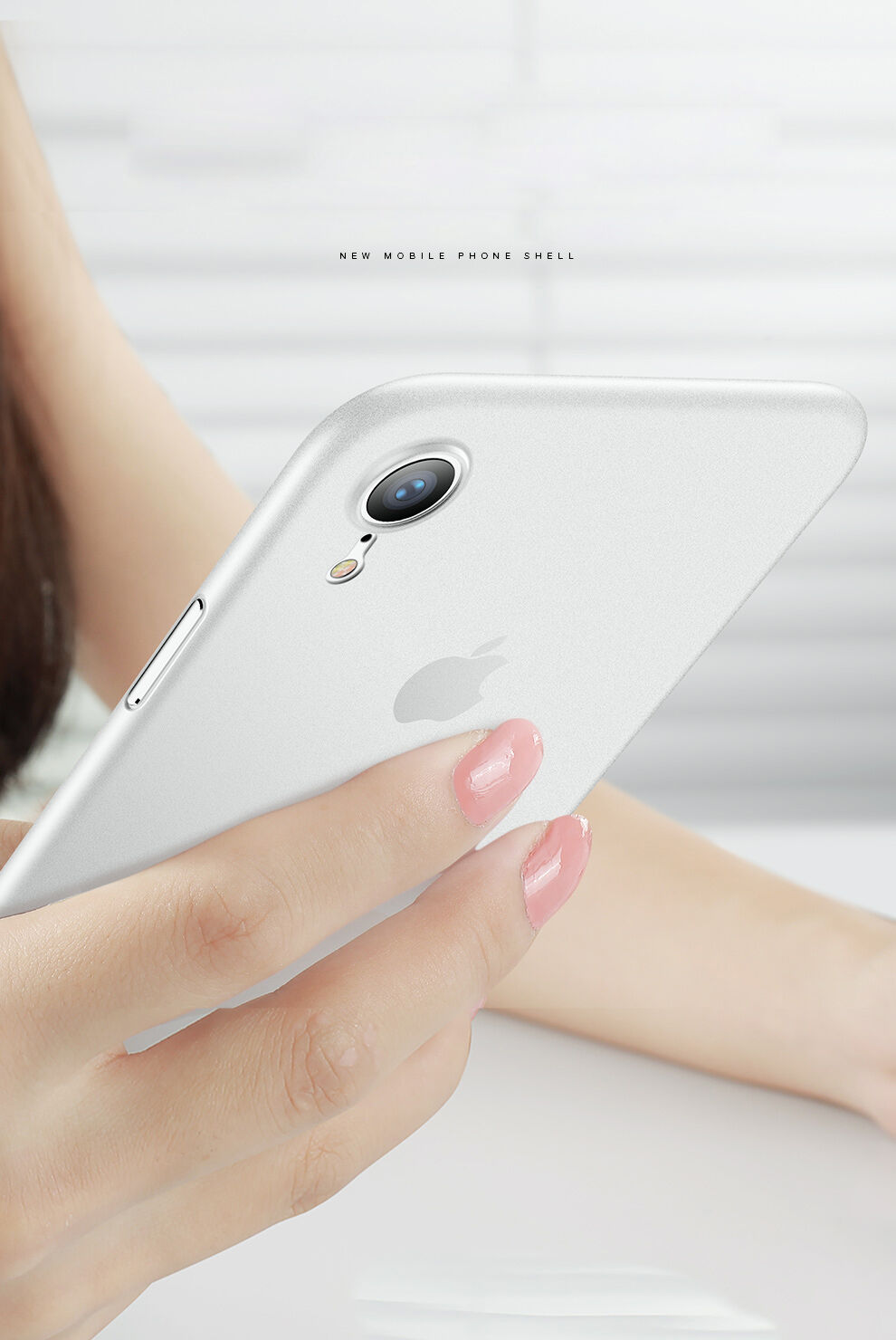 CAFELE ultradunne hoes voor iPhone XR - zwart