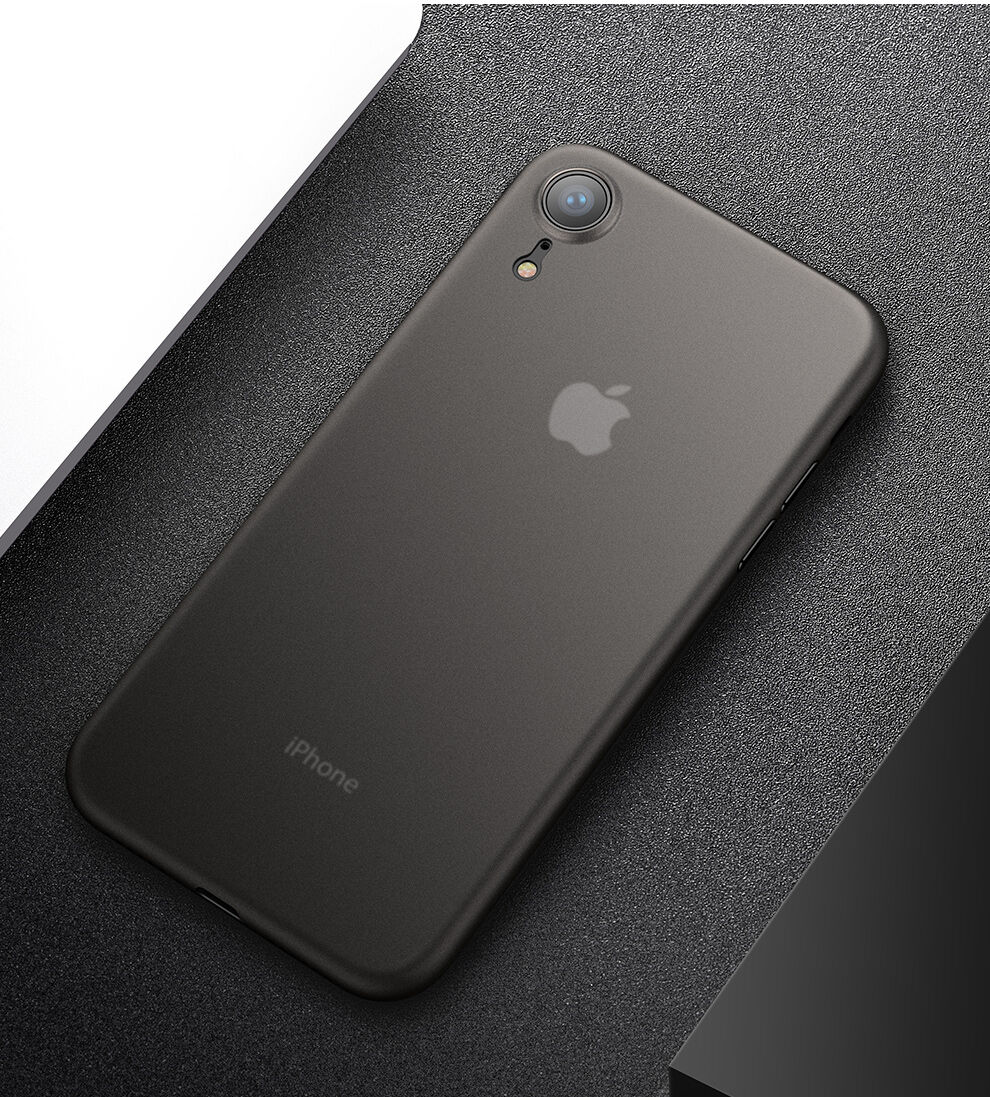 CAFELE ultradunne hoes voor iPhone XR - zwart