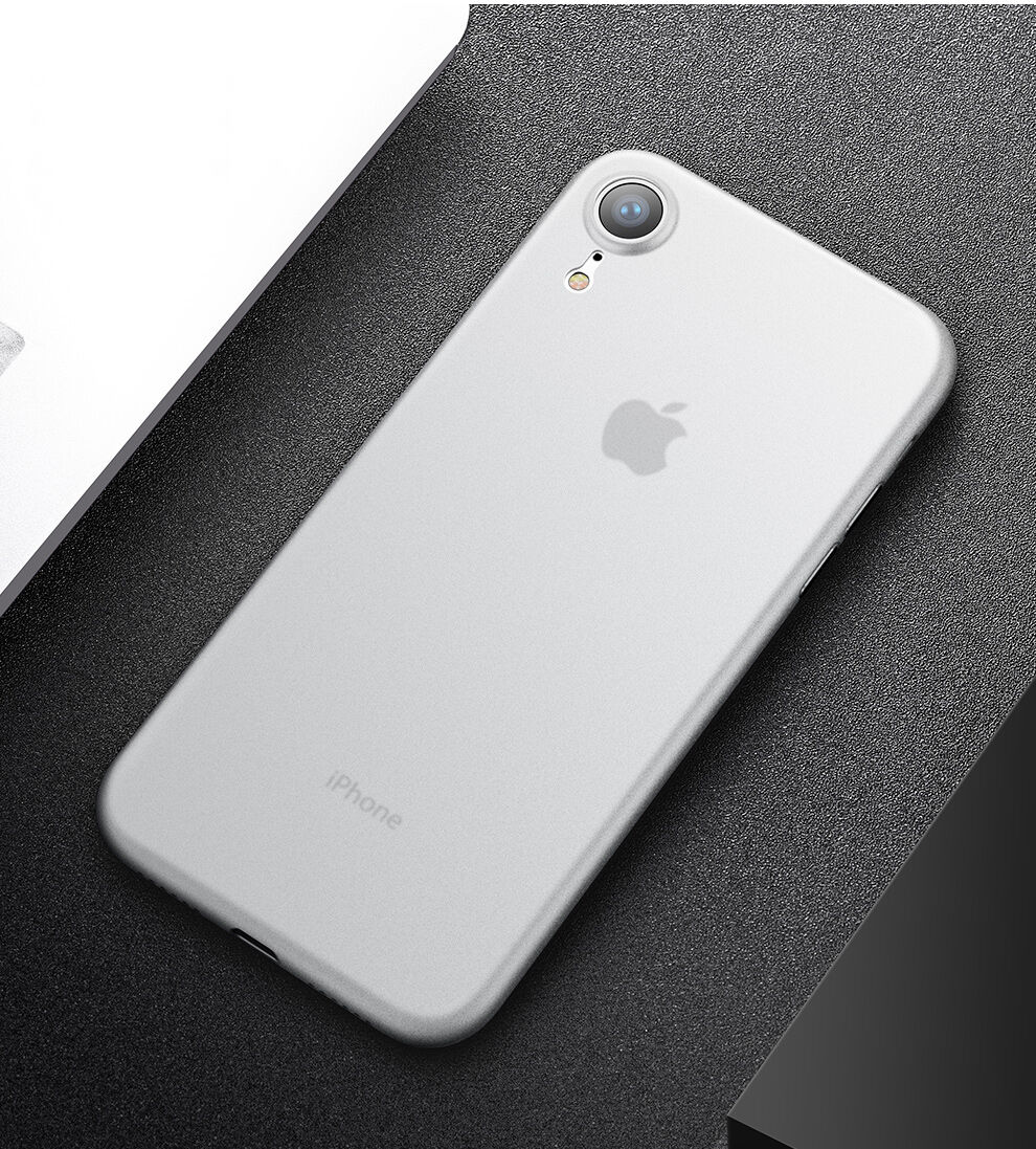 CAFELE ultradunne hoes voor iPhone XR - zwart
