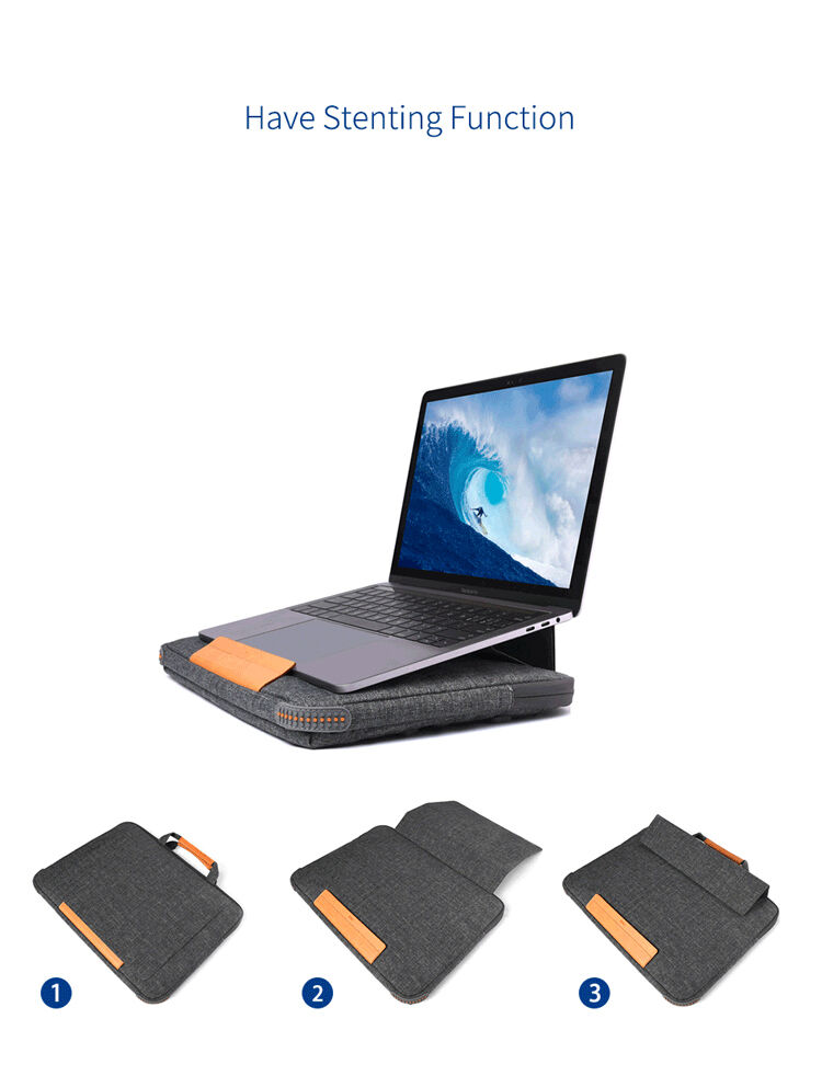 Multifunctionele draagkoffer met standaard voor MacBook 12