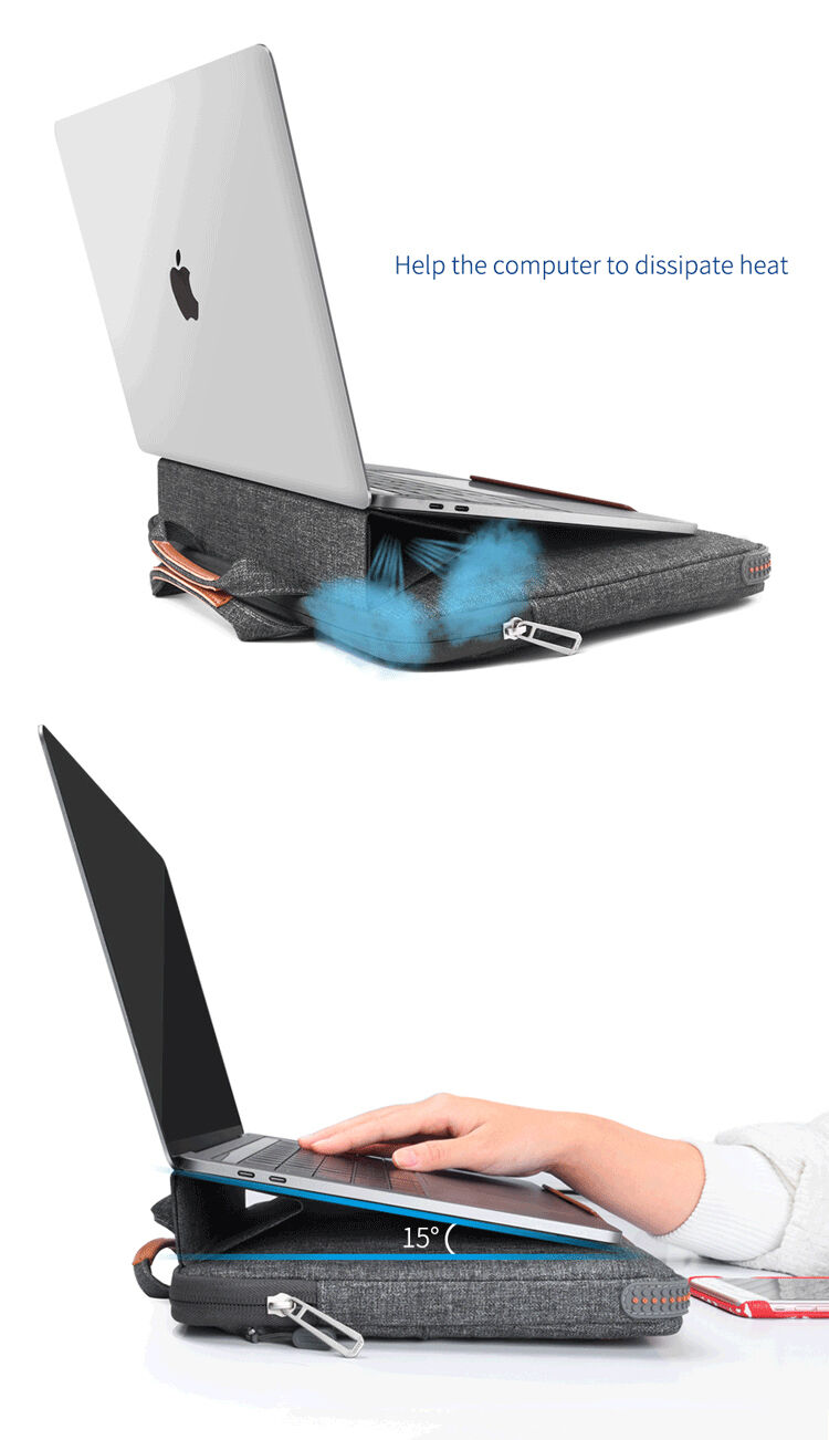 Multifunctionele draagkoffer met standaard voor MacBook 12