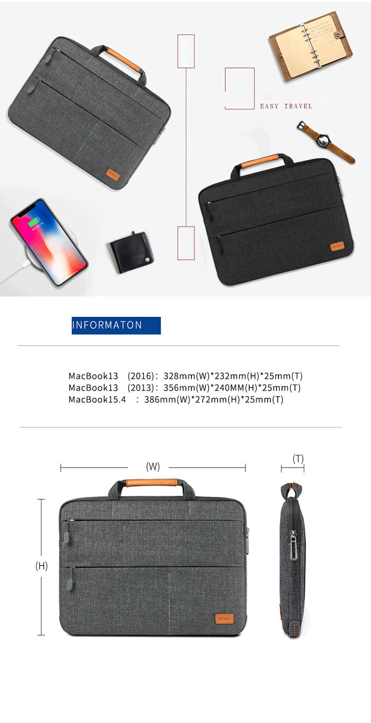 Multifunctionele draagkoffer met standaard voor MacBook 12