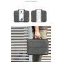 Multifunctionele draagkoffer met standaard voor MacBook 12" - grauw