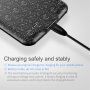 BASEUS ontwerp deksel met batterij 5000mAh voor Apple iPhone 7 / 8 - romig
