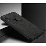 Bekleding met textieloppervlak voor iPhone XS/iPhone X X - grijs