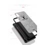 Bekleding met textieloppervlak voor iPhone XS/iPhone X X - zwart