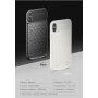 BASEUS-batterijdeksel 3500mAh iPhone X - wit