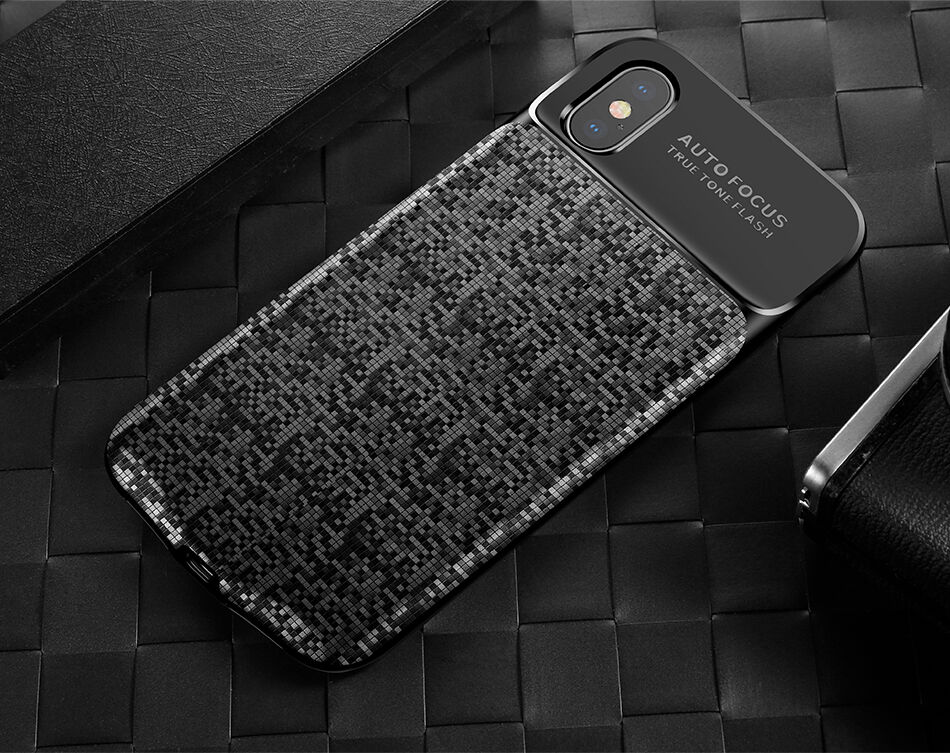 BASEUS-batterijdeksel 3500mAh iPhone X - wit