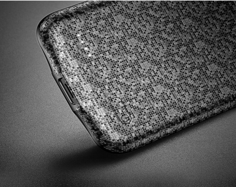 BASEUS-batterijdeksel 3500mAh iPhone X - wit