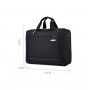 Luxe tas / rugzak voor iPad / MacBook naar 17" - zwart