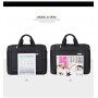 Luxe tas / rugzak voor iPad / MacBook tot 17" - donkerblauw